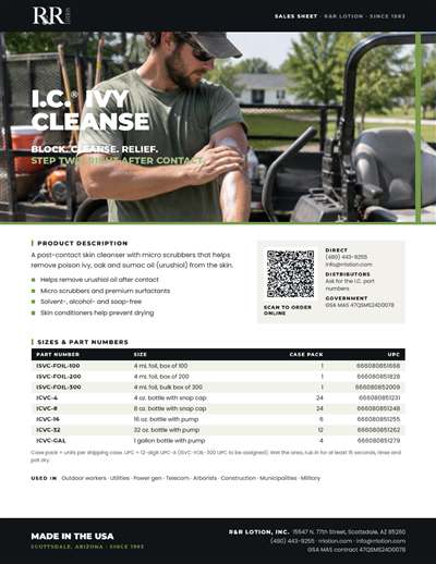 Sales flyers page: I.C. Ivy Cleanse