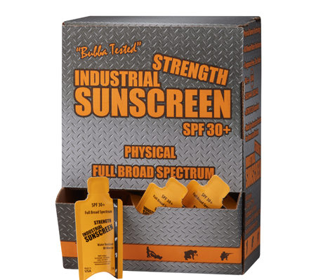 single use packet resealable spf 36 clear zinc oxide