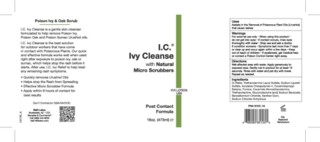 Ivy Cleanse Label and Ingredients