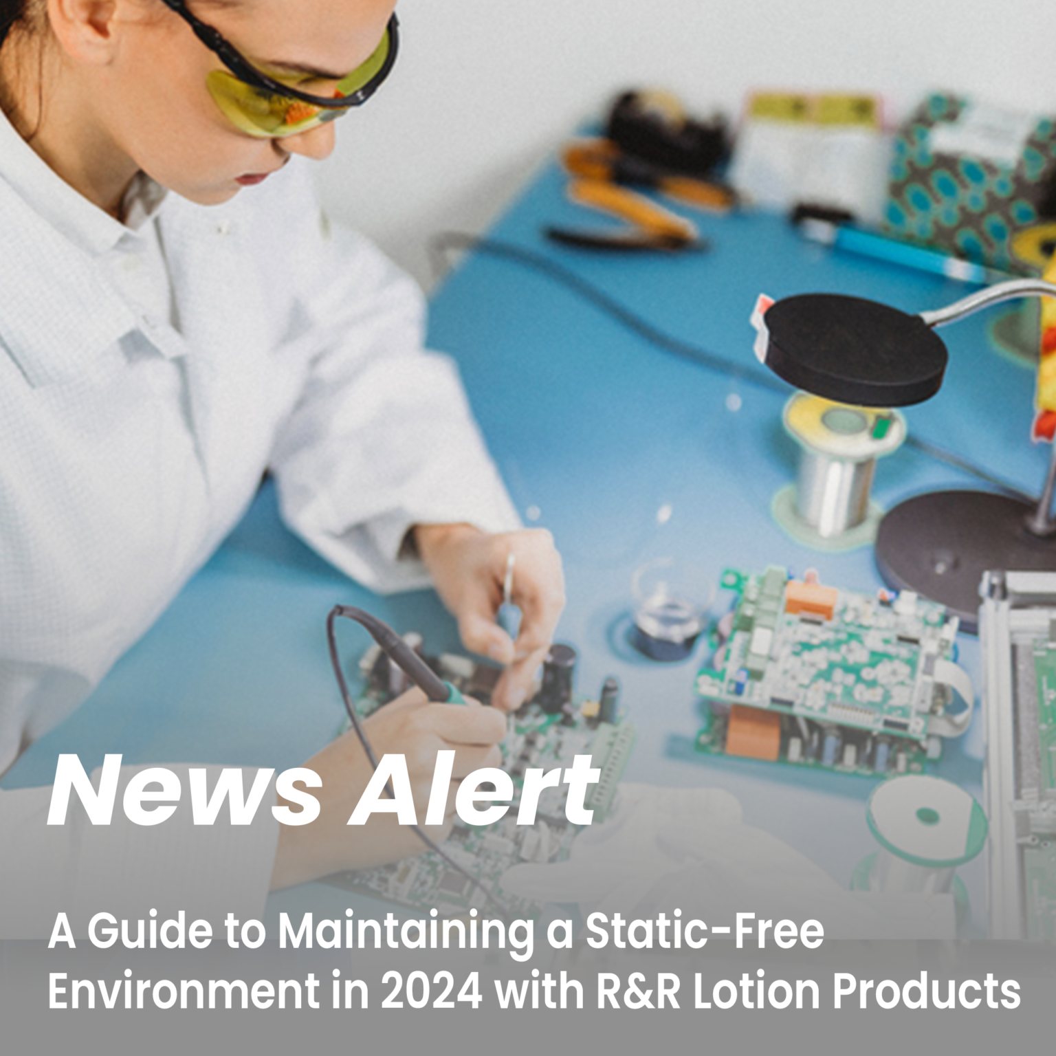 News Alert electronics post R&R Lotion®