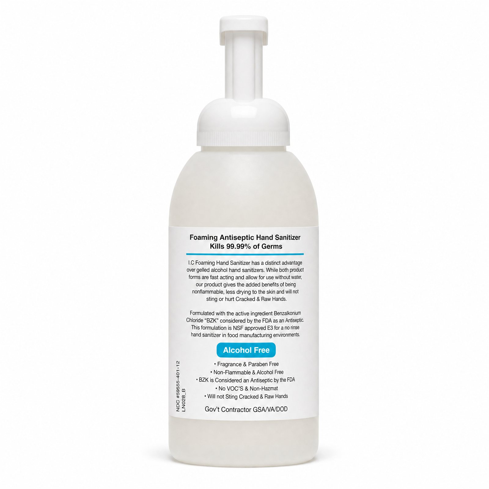 IC Alcohol Free Foaming Hand Sanitizer - Image 7
