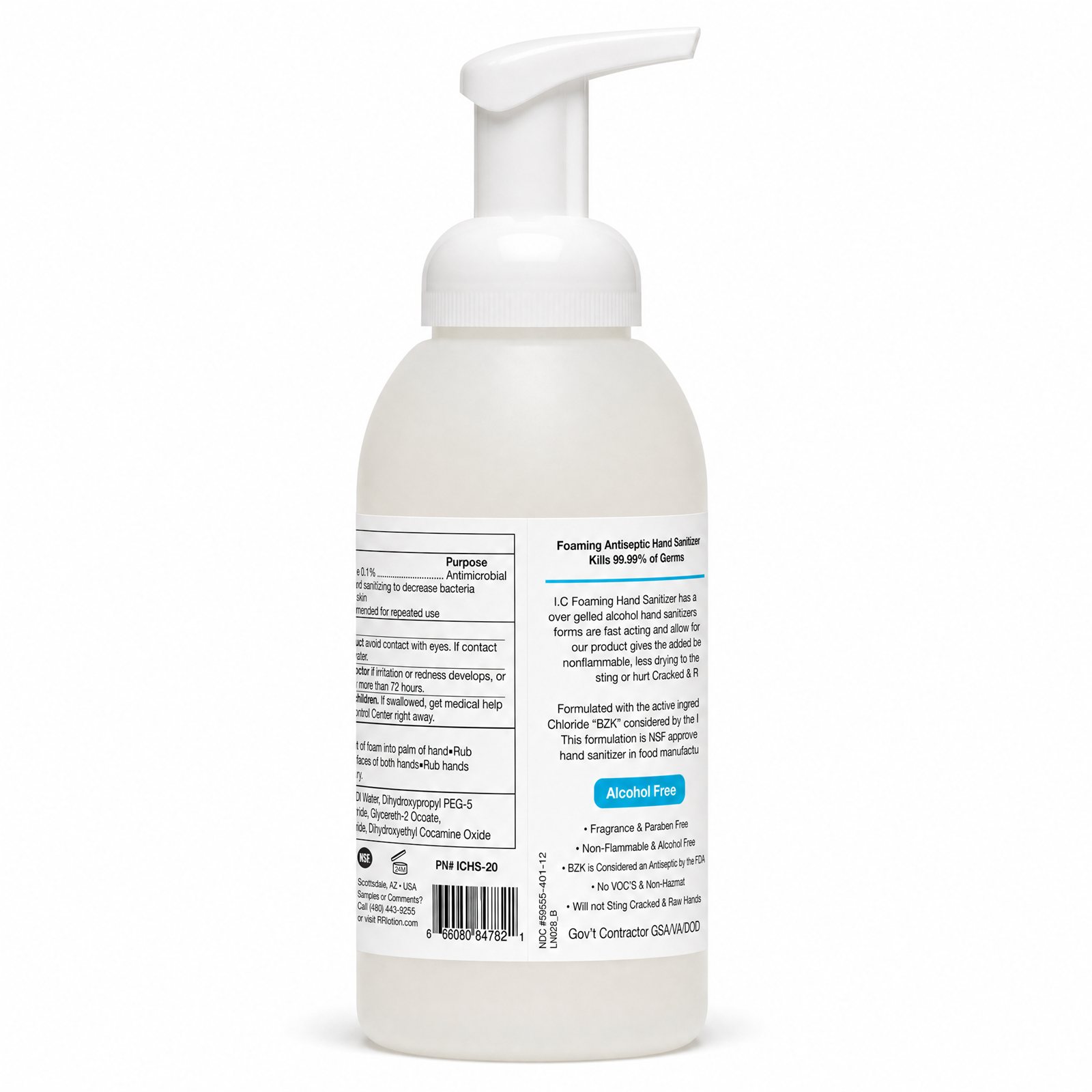 IC Alcohol Free Foaming Hand Sanitizer - Image 9
