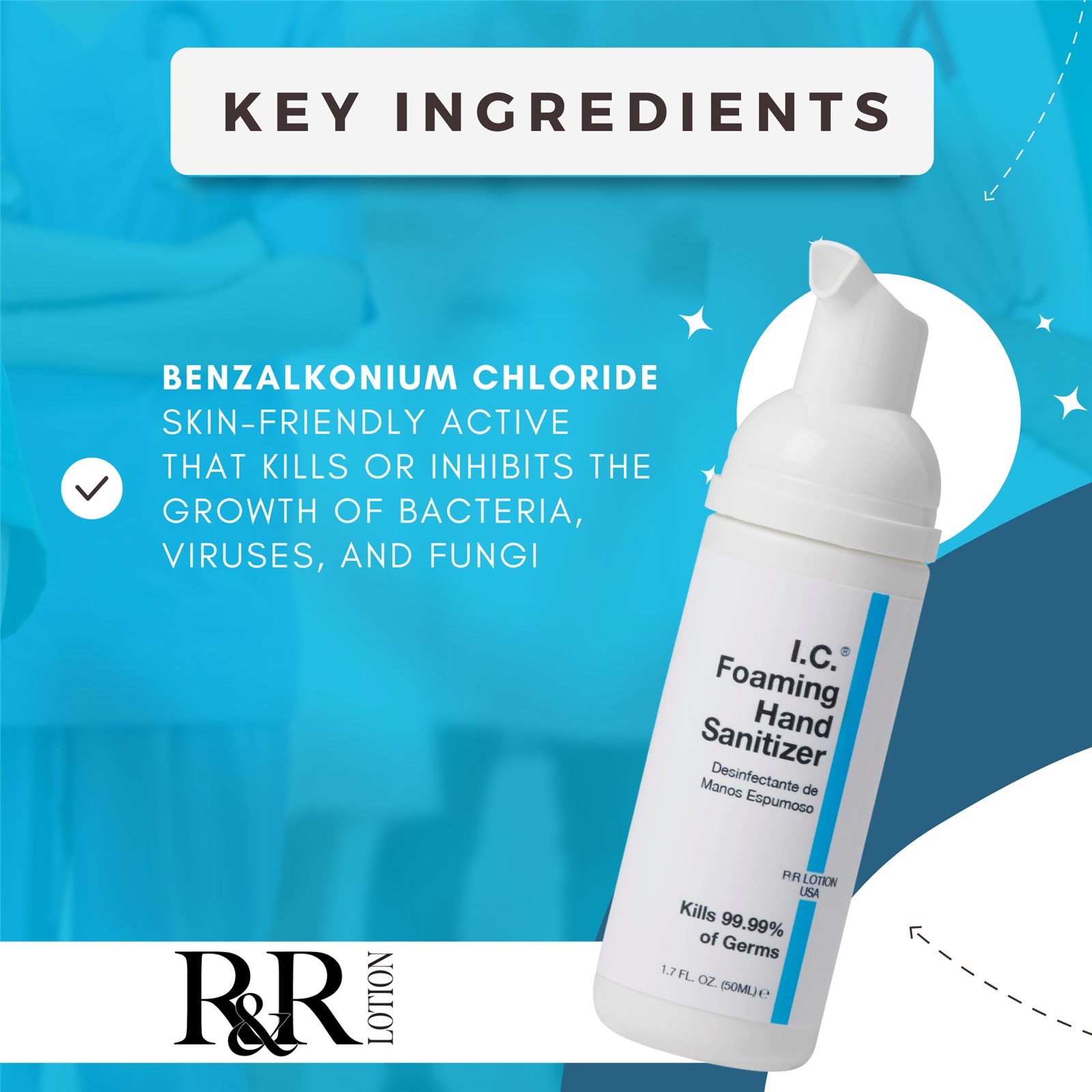 IC Alcohol Free Foaming Hand Sanitizer - Image 5