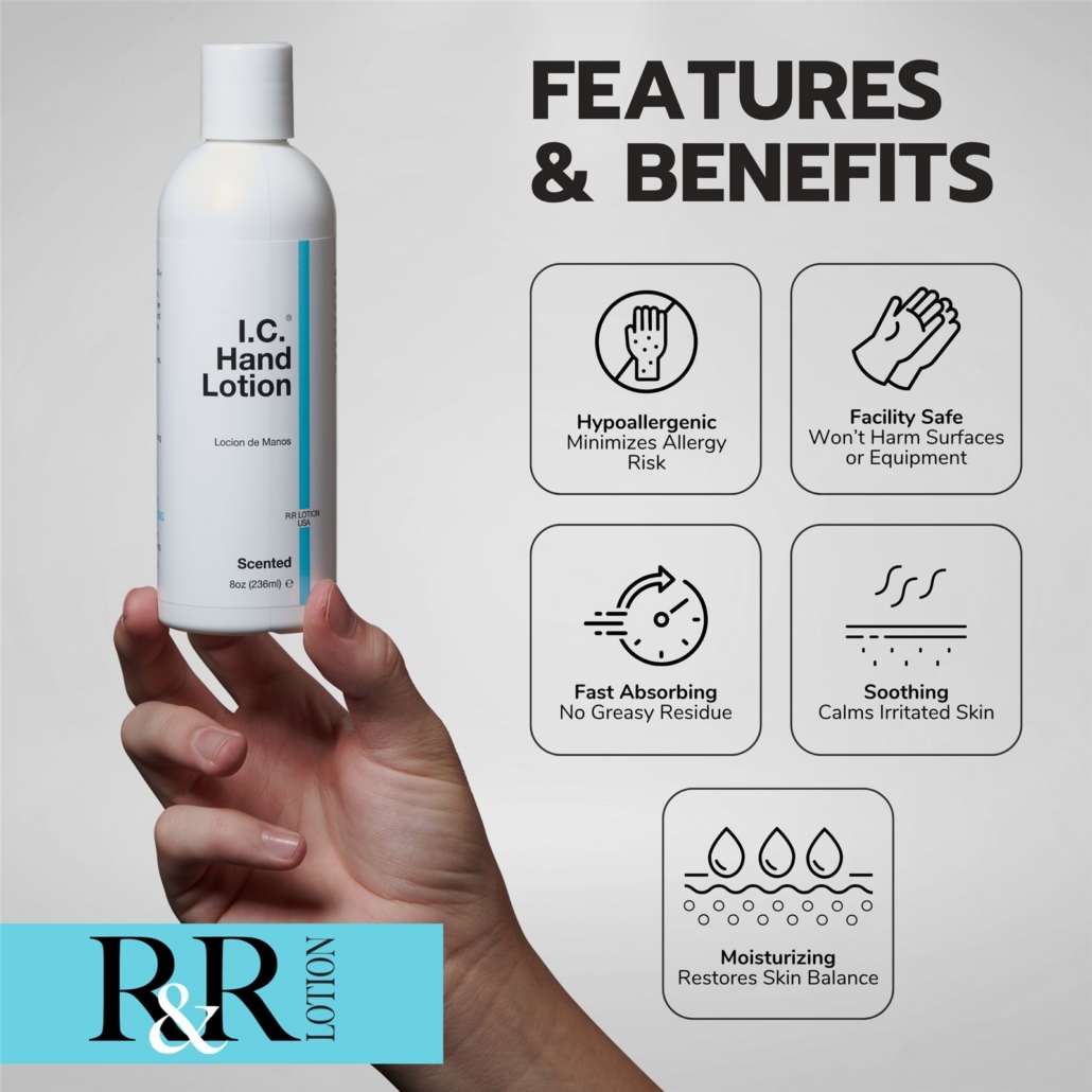 IC Lotion Lightly Fragranced (Blue) - Image 2