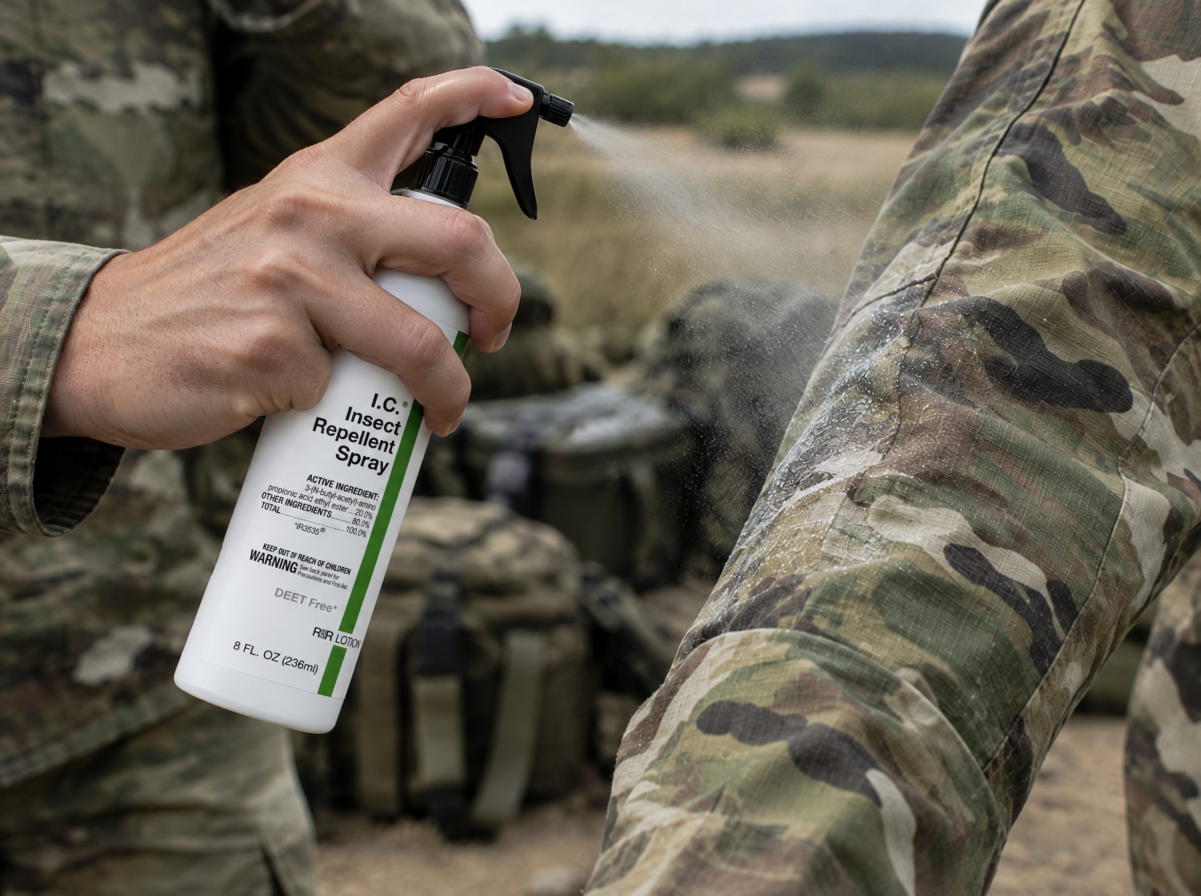 Military & VA worker using R&R Lotion skin care (Gear check)