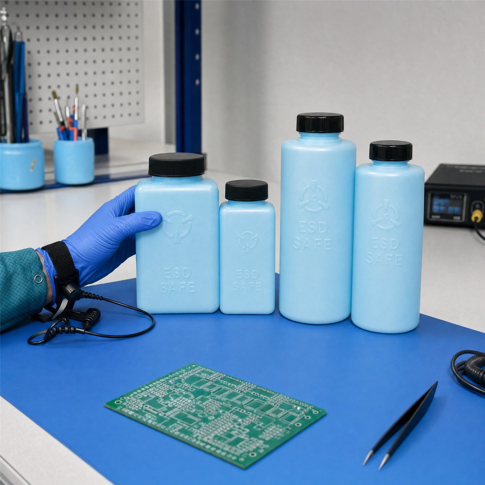 Square ESD Storage Bottles - Image 8