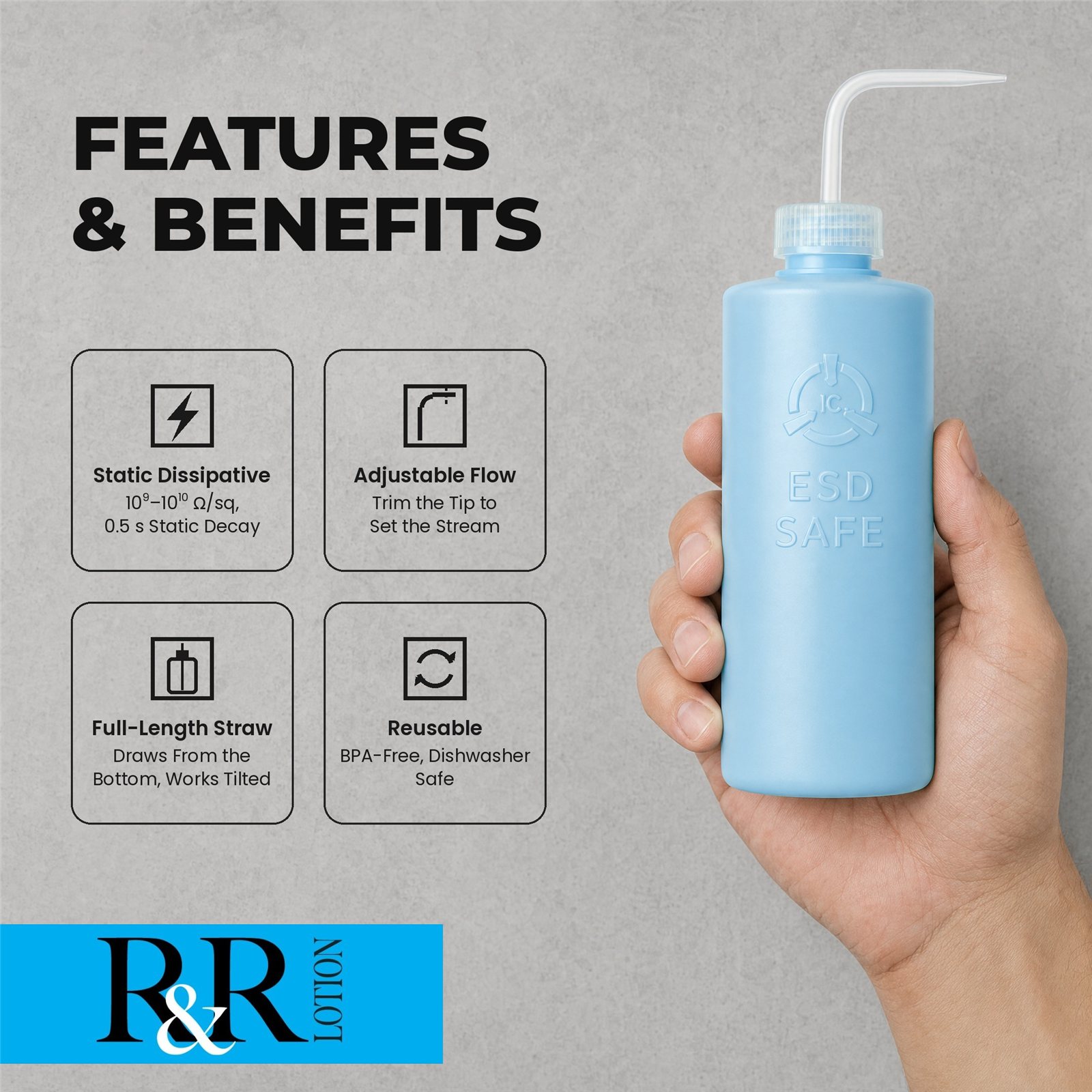 ESD Wash Bottles - Image 2
