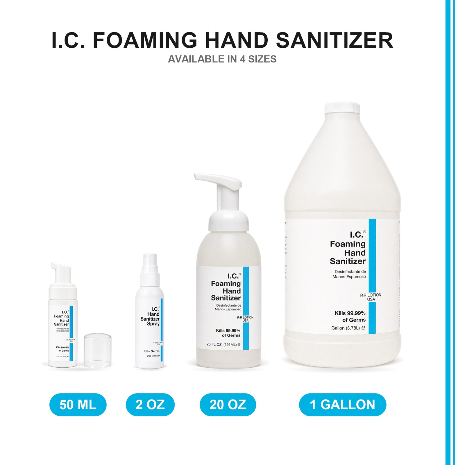 IC Alcohol Free Foaming Hand Sanitizer - Image 2